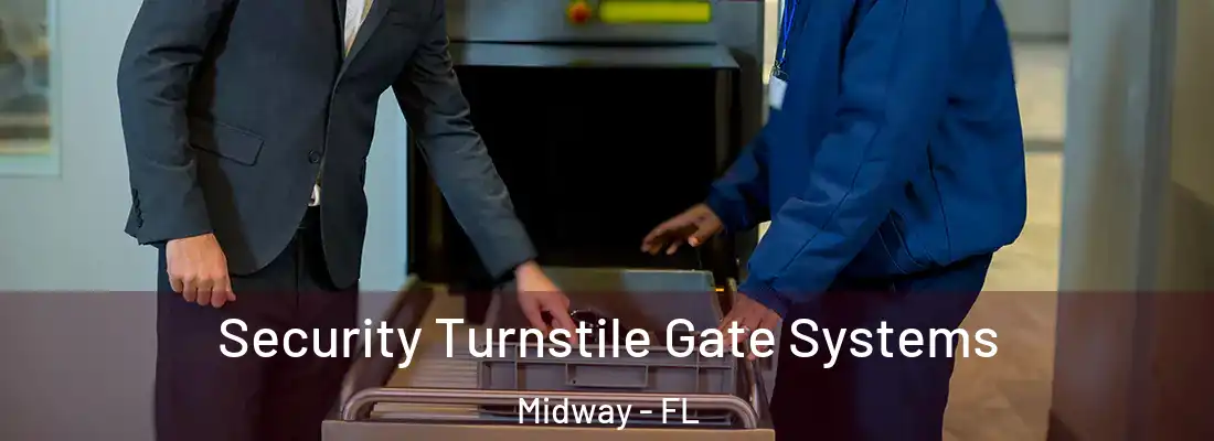  Security Turnstile Gate Systems Midway - FL